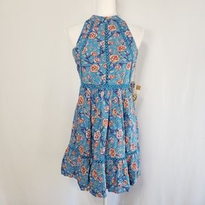 NEW- Sunday Mi Amor Mini Dress in Blue rose